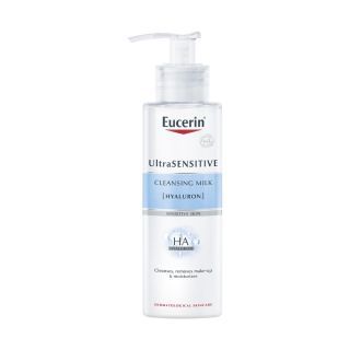 EUCERIN ULTRASENSITIVE [HYALURON] CLEANSING MILK 200ML. แบบเดี่ยว