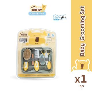 Baby Moby ชุดอุปกรณ์ตัดเล็บและหวี (Baby Grooming Set)