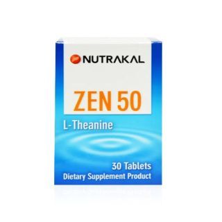 NUTRAKAL ZEN 30 เม็ด ผ่อนคลายด้วย L-Theanine จากใบชาเขียว