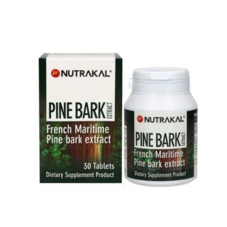 Nutrakal PineBark Extract 30เม็ด : natural anti-melasma  : ลดเลือนเม็ดสีด้วยสารสกัดเปลือกสน