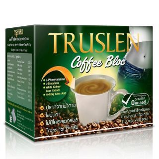 TRUSLEN Coffee Bloc (13g. x 10 ซอง) ทรูสเลน คอฟฟี่ บล็อก กาแฟปรุงสำเร็จชนิดผง