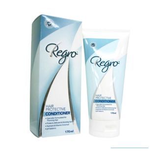 Regro Hair Protective Conditioner 170ml.รีโกร แฮร์ โพรเทคทีฟ คอนดิชันเนอร์ ครีมนวดผมสำหรับผู้ที่มีปัญหาผมร่วงและผมบาง