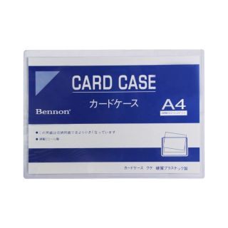 BENNON ซองพลาสติกPVCแข็งใสA4 สำหรับใส่เอกสาร A4 CARD CASE