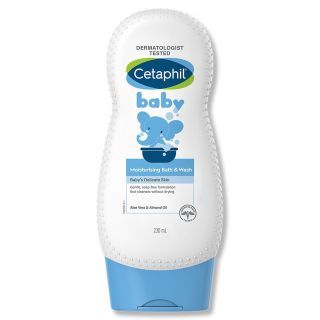 Cetaphil Baby Moisturising Bath & Wash ผลิตภัณฑ์อาบน้ำคุณภาพ คืนความสมดุลให้กับผิวลูกน้อย230ml.