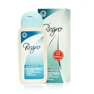 Regro Hair Protective Shampoo 200ml. รีโกรแฮร์โพรเทคทีฟแชมพู แชมพูป้องกันผมร่วง สูตรอ่อนโยน สำหรับหนังศีรษะมัน