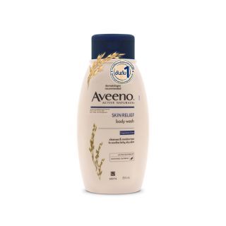 AVEENO Skin Relief Body Wash 354ml. ช่วยให้ความชุ่มชื่น ช่วยลดปัญหาผิวแห้งอันเป็นสาเหตุของอาการคัน