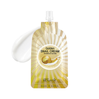 BEAUSTA GOLDEN SNAIL CREAM  บิวสตา ครีมซองเกาหลี ครีมหอยทากช่วยให้ผิวกระจ่างใส