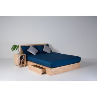 BOYO Bed 3.5ft 2 Left Side Drawers (สินค้า Pre-order 2-5 สัปดาห์)