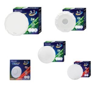 RACER โคมไฟเพดาน TRIPLE COLOR LED CEILING POP BRIGHT 24W (PBT01,PBT02,PBT03,PBT04,PBT05)