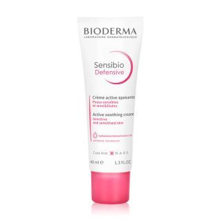 BIODERMA Sensibio Defensive ครีมฟื้นบำรุงผิวแพ้ง่ายให้แข็งแรงขึ้น 40 ml