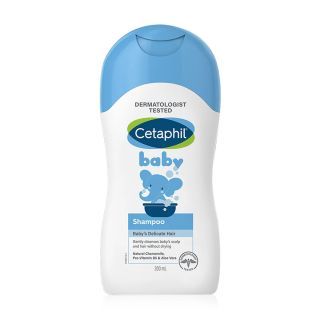 Cetaphil Baby Shampoo ผลิตภัณฑ์ทําความสะอาดเส้นผมและหนังศีรษะสำหรับลูกน้อย 200ml.