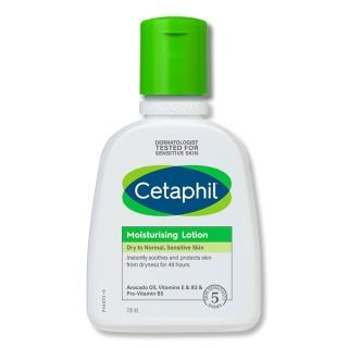 Cetaphil Moisturising Lotion Dermatologis Tested for Sensitive Skin โลชั่นบำรุงผิว เนื้อโลชั่นบางเบา118 ml.