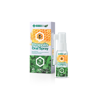 Dentiste’ Propolis Mouth Spray 20 ML.ปกป้อง ชุ่มคอ ฟ้าทะลายโจร กระชายขาว