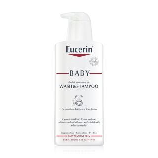 EUCERIN Baby Wash & Shampoo ผลิตภัณฑ์ทำความสะอาดสำหรับเด็กทารก 400ml