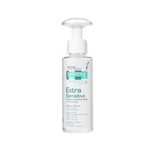 Smooth E Extra Sensitive Makeup Cleansing Water 100 ml. คลีนซิ่งวอเตอร์เช็ดเครื่องสำอาง พร้อม Moisturizer บำรุง