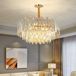 [Pre-Order] Home Studio  Luxury Chandelier VI โคมไฟแต่งบ้านติดเพดาน คริสตัล