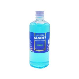 ALSOFF Alcohol แอลกอฮอล์ชนิดน้ำ 70% 450ml