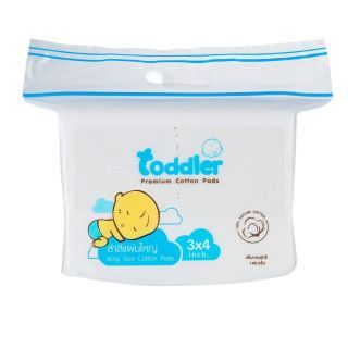 Toddler สำลีแผ่นใหญ่ 140 กรัม