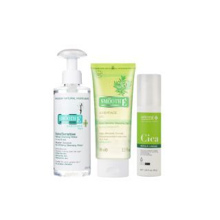 Smooth E Summer Sensitive Skin SET ดูแลครบจบ เพียง 3 Steps เซ็ตทำความสะอาดและฟื้นบำรุงผิว เพิ่มความชุ่มชื้น ผิวกระจ่างใส สำหรับผิวแพ้ง่าย