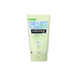 Smooth E Babyface Scrub สครับไม่มีฟอง Non-Ionic ช่วยผลัดเซลล์ผิว ลดสิว ควบคุมความมัน ไม่อุดตัน ไม่ทิ้งสารตกค้าง อ่อนโยนต่อผิว สมูทอี 1.2 oz.