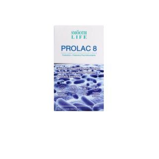 Smooth Life ProLac 8 สมูทไลฟ์ โปรแลค 8 ปรับสมดุลลำไส้ สำหรับผู้มีปัญหาระบบขับถ่าย ระบบทางเดินอาหาร 30 ซอง (แพ็ค 2)