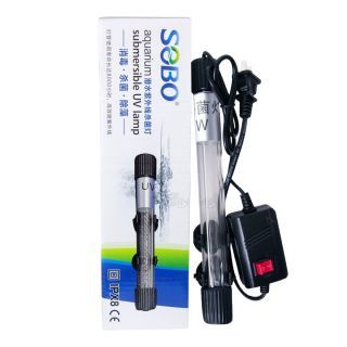 Sobo Aquarium Submersible Uv หลอดยูวี แบบหลอดแก้วจุ่มน้ำ รุ่น 11W ฆ่าเชื้อโรค ช่วยน้ำใสในตู้ปลา บ่อปลา (T5-Uv11W)