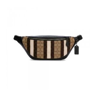 กระเป๋าคาดอก COACH C5292 WARREN BELT BAG IN SIGNATURE JACQUARD WITH STRIPES (QBPKC)