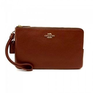 กระเป๋าคล้องมือ COACH 6644 DOUBLE ZIP WALLET (IMR1W)