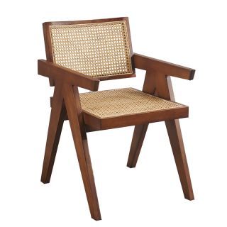 PJ Rattan chair Walnut (Pre-order)