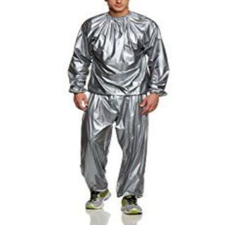 ชุดซาวน่า Sauna suit silver ชุดออกกำลังกาย รีดเหงื่อ C-SAUN-GRY