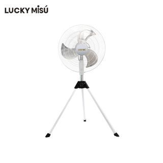 LUCKY MISU ลัคกี้มิตซู พัดลมอุตสาหกรรมสามขา รุ่นลมแรงพิเศษ 20 นิ้ว (สีดำ) LM20