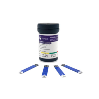 ALLWELL แผ่นตรวจวัดระดับน้ำตาล Glucosure Autocode Test Strip 50 ชิ้น