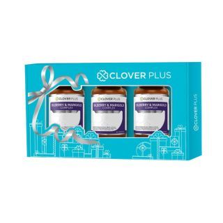 Clover Plus Special Gift Set บิลเบอร์รี่แอนด์แมรี่โกลด์คอมเพล็กซ์ บำรุงสายตา และการมองเห็น (อาหารเสริม)