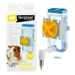 Ferplast Sippy ขวดน้ำพลาสติกเกรดเอ อย่างดี นิยมใช้ในฟาร์มกระต่าย หนู