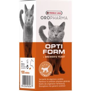 Oropharma Optiform Cat (Levu Cat) อาหารเสริมแมว ปรับช่องท้อง ช่วยย่อย เจริญอาหาร ขนแน่น , Versele Laga