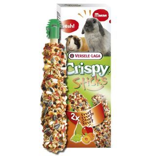 Crispy Sticks Rabbits-Guinea Pigs Fruit (รสผลไม้) สำหรับกระต่าย แกสบี้