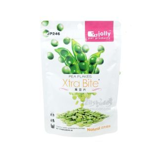 Jolly Xtra Bite Pea Flakes ถั่วลันเตาอบแห้ง สำหรับ กระต่าย แกสบี้ และชินชิล่า