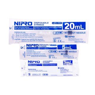 Nipro ไซริงค์ป้อนอาหารหรือยา สำหรับนก , กระต่าย , แมว , สุนัข