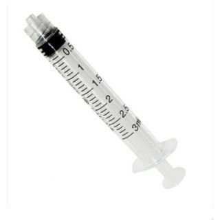 กระบอกฉีดยา พร้อมหัวล็อคเข็ม Syringe 3 Ml (With Needle Lock)