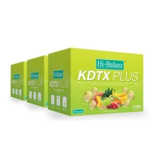 Hi-Balanz KDTX Plus ดีท็อกซ์กลิ่นซีตรัส 3 กล่อง รวม 30 ซอง