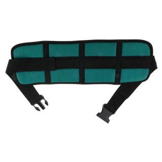 เข็มขัดนิรภัย (สีเขียว/ดำ) สำหรับรถเข็น ป้องกันผู้ป่วยตก Wheelchair Seat Belt Restraint Wheelchair Safety Harness