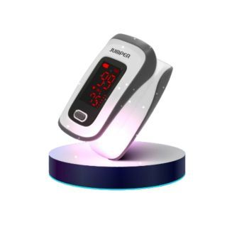 เครื่องวัดออกซิเจนที่ปลายนิ้ว Fingertip Pulse Oximeter (เลือกรุ่นได้) Jumper รุ่น JPD-500E