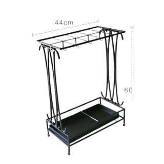 ที่วางร่มโลหะ แบบ 10 ช่อง สไตล์คลาสสิค 