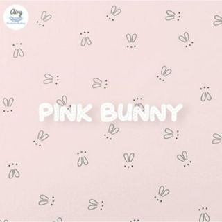 Airy Breathable Matress Sheet (Size L-70) ผ้าปูเบาะนอนหายใจผ่านได้ สำหรับเบาะขนาด 70X120 ซม. Pink Bunny