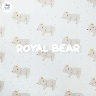 Airy Breathable Matress Sheet (Size L-70) ผ้าปูเบาะนอนหายใจผ่านได้ สำหรับเบาะขนาด 70X120 ซม. Royal Bear