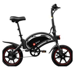 DYU D3f จักรยานไฟฟ้า พับคอได้ แบต Lithium เครื่องศูนย์ MONOWHEEL ประกันสูงสุด 1 ปี สี Black