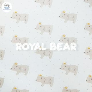 Airy Breathable Matress Sheet (Size S-65) ผ้าปูเบาะนอนหายใจผ่านได้ สำหรับเบาะขนาด 65X95X5 ซม. Royal Bear