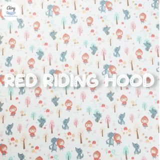 Airy Breathable Matress Sheet (Size S-65) ผ้าปูเบาะนอนหายใจผ่านได้ สำหรับเบาะขนาด 65X95X5 ซม. Red Riding Hood