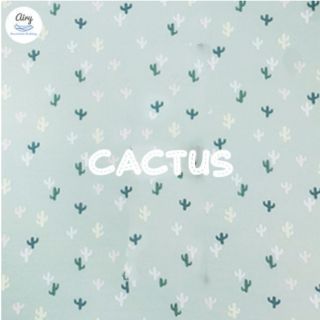 Airy Breathable Matress Sheet (Size S-65) ผ้าปูเบาะนอนหายใจผ่านได้ สำหรับเบาะขนาด 65X95X5 ซม. Cactus