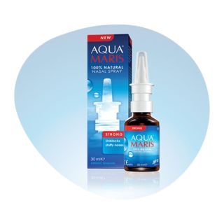 Aqua Maris Strong สเปรย์พ่นจมูกชนิดความเข้มข้นสูง สำหรับใช้ประจำวัน ขนาด 30 Ml.